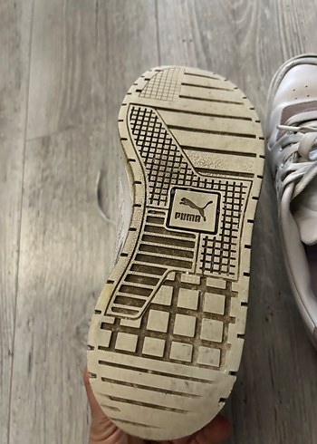 Beyaz Bağcıklı Kadın Spor Ayakkabı - Görsel 9