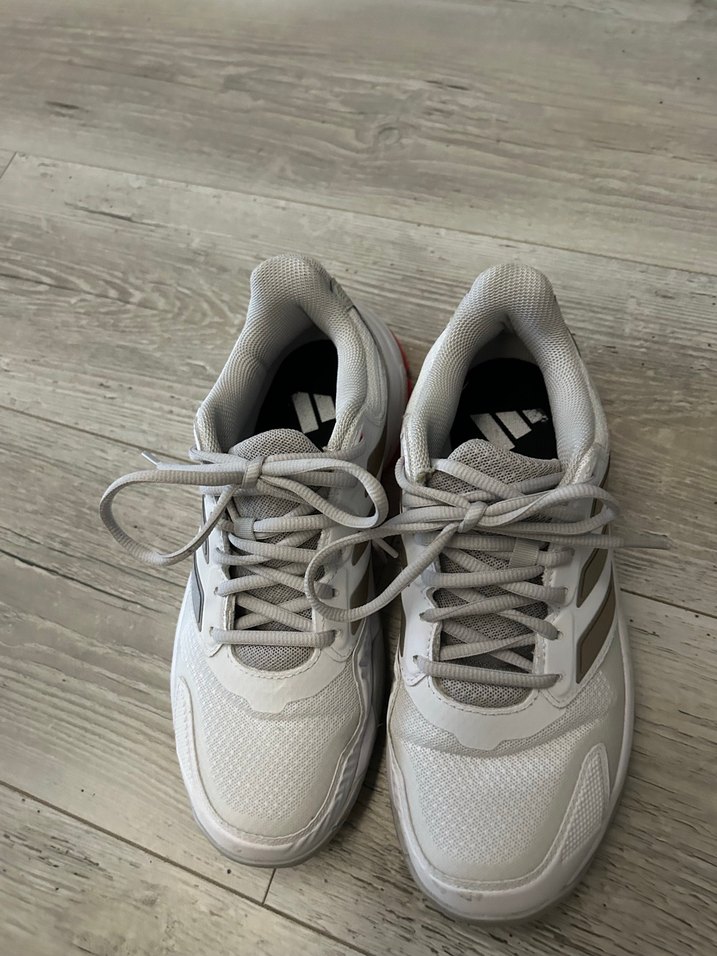 Beyaz Bağcıklı Kadın Spor Ayakkabı tenis - Görsel 2