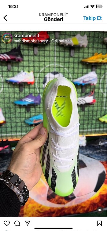 44 Beden Adidas krampon