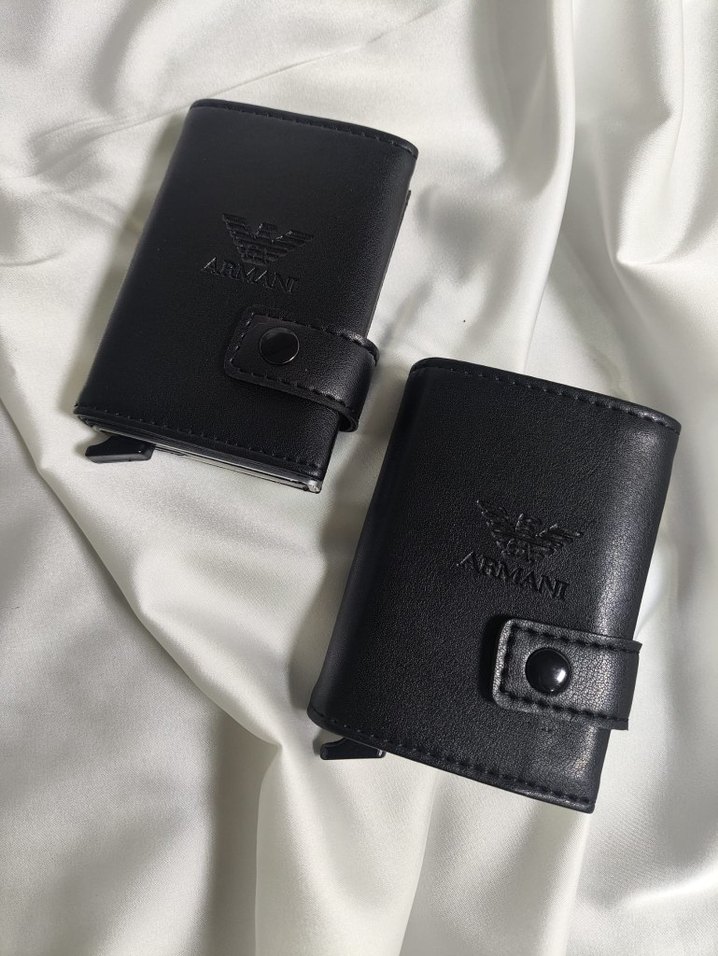 Siyah Erkek Cüzdanı Kartlık- Airman - Görsel 2