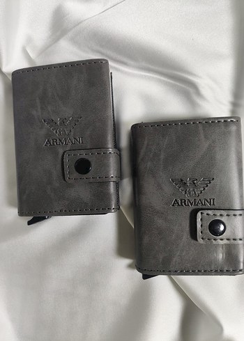 Siyah Armani Erkek Cüzdanı-Kartlık - Görsel 2