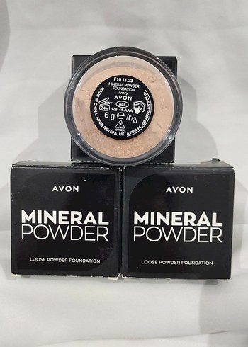 Avon Mineral Gevşek Pudra Fondöten ivory - Görsel 2