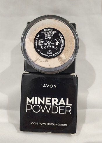 Avon Mineral Toz Pudra Porcelain - Görsel 4