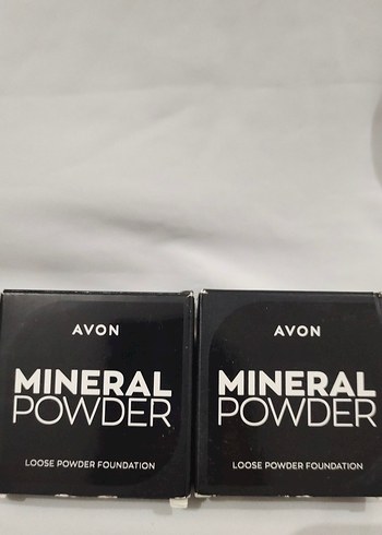 Avon Mineral Toz Pudra Porcelain - Görsel 2