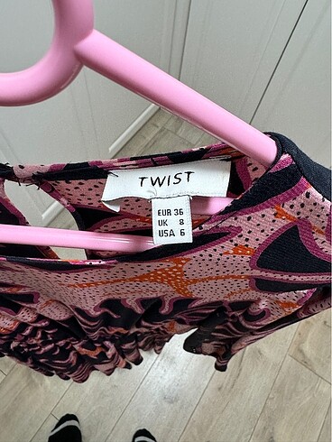 Twist elbise