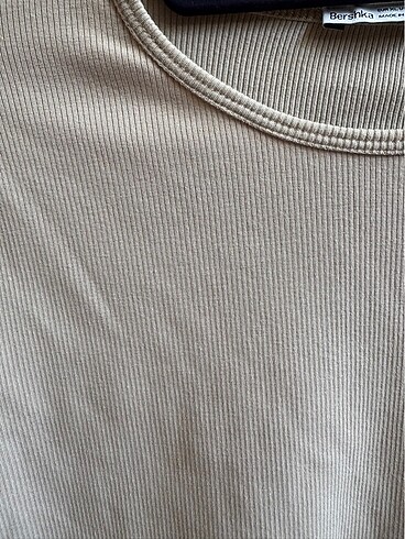 Bershka Bershka Fitilli Crop T-Shirt