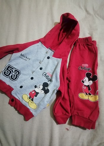 Erkek Çocuk Mavi Desenli  ve Havlu Takım - Görsel 2