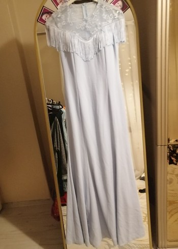 Nakışlı Püsküllü Bohem Uzun Elbise - Görsel 2