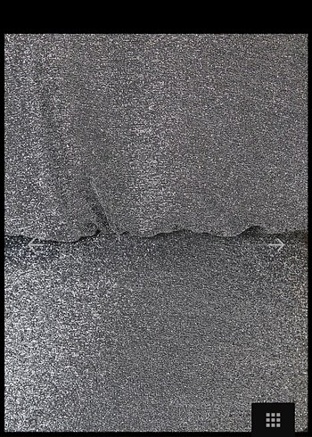 Tek Omuzlu Gri Simli  Mini Abiye Elbise - Görsel 4