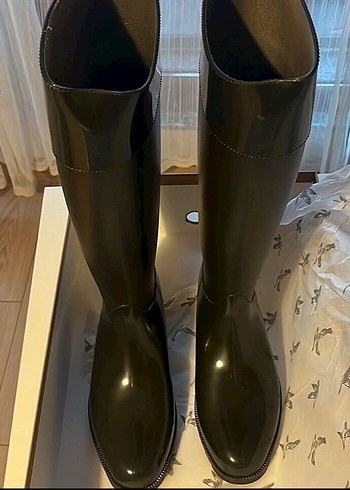 Beymen Collection Siyah Rugan Beymen çizme