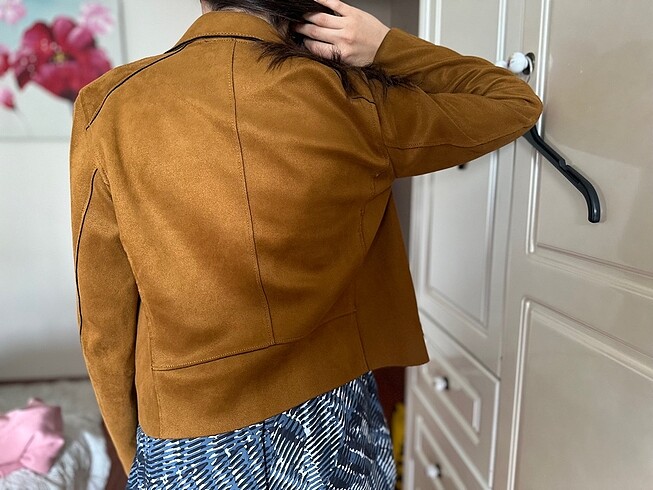 Hm ceket mağazadan alındı 2 kere giydim sadece rengini beğenmedi - Görsel 7