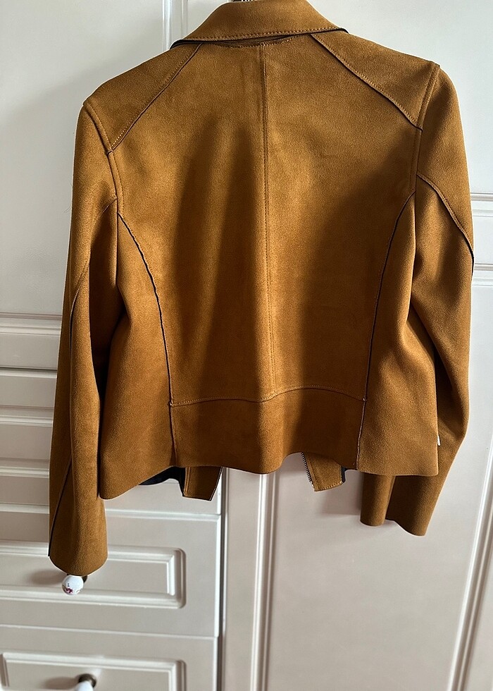 Hm ceket mağazadan alındı 2 kere giydim sadece rengini beğenmedi - Görsel 5