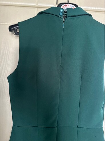 Ördek yeşili tulum - Görsel 5