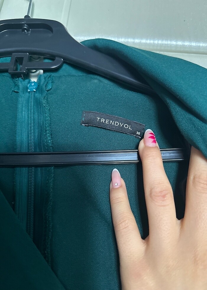 Ördek yeşili tulum - Görsel 3