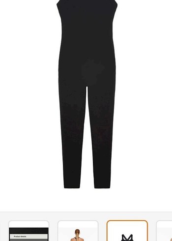 Siyah oysho tulum - Görsel 7