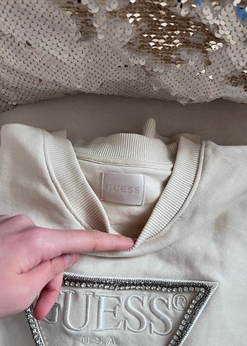 Guess Nakışlı Kadın Sweatshirt - Görsel 4