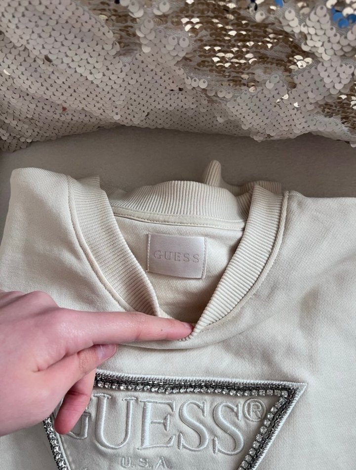 Guess  Nakışlı Kadın Sweatshirt - Görsel 4