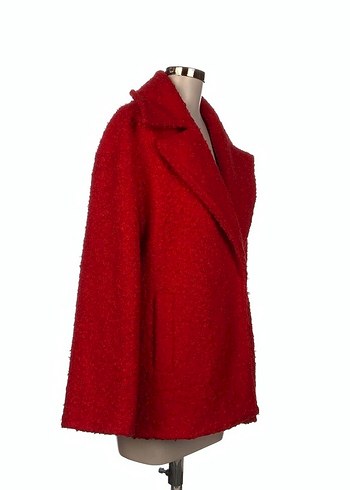 Kırmızı twist kaban - Görsel 2