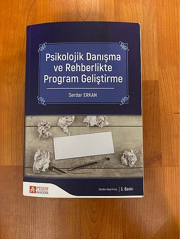 Psikolojik danışma ve rehberlik program geliştirme pegem serdar 