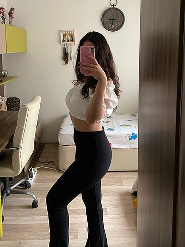 xl Beden siyah Renk İspanyol tayt