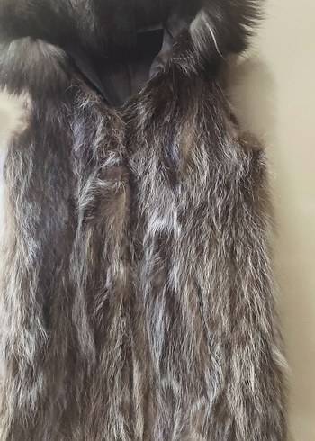 Orjinal Tilki Kürk Yelek - Görsel 2