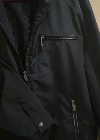 Defacto Erkek Siyah Fermuarlı Sokak Stili Ceket - Görsel 2