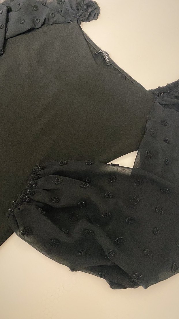 Gotik tasarım bluz/goth/ y2k - Görsel 2