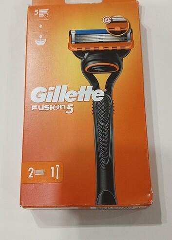 Gillette fusion 5   2 adet yedek traş bıçağı - Görsel 2