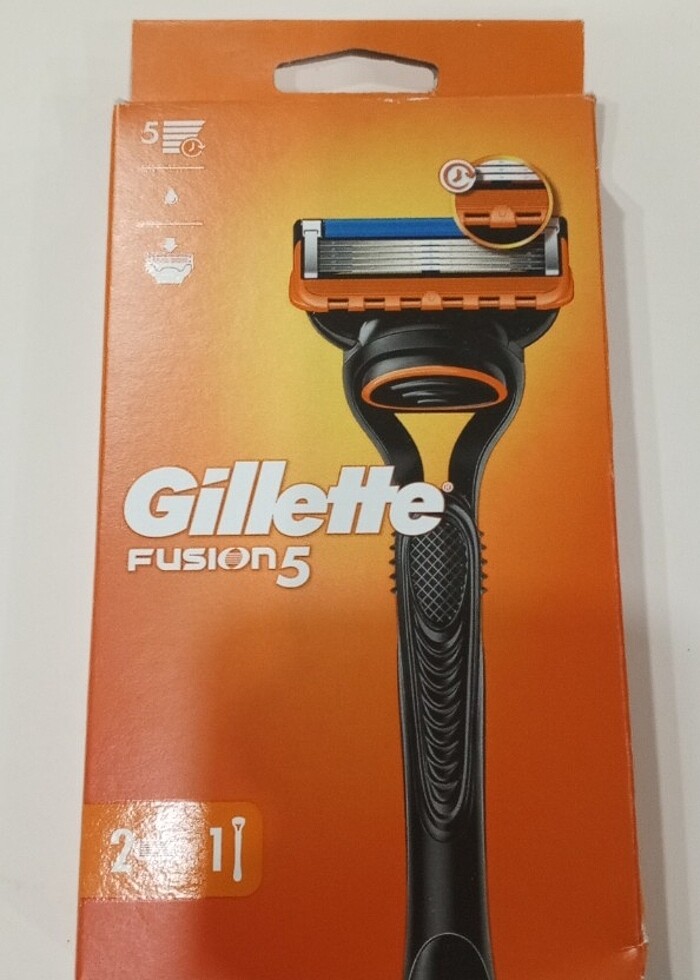 Gillette fusion 5   2 adet yedek traş bıçağı - Görsel 4