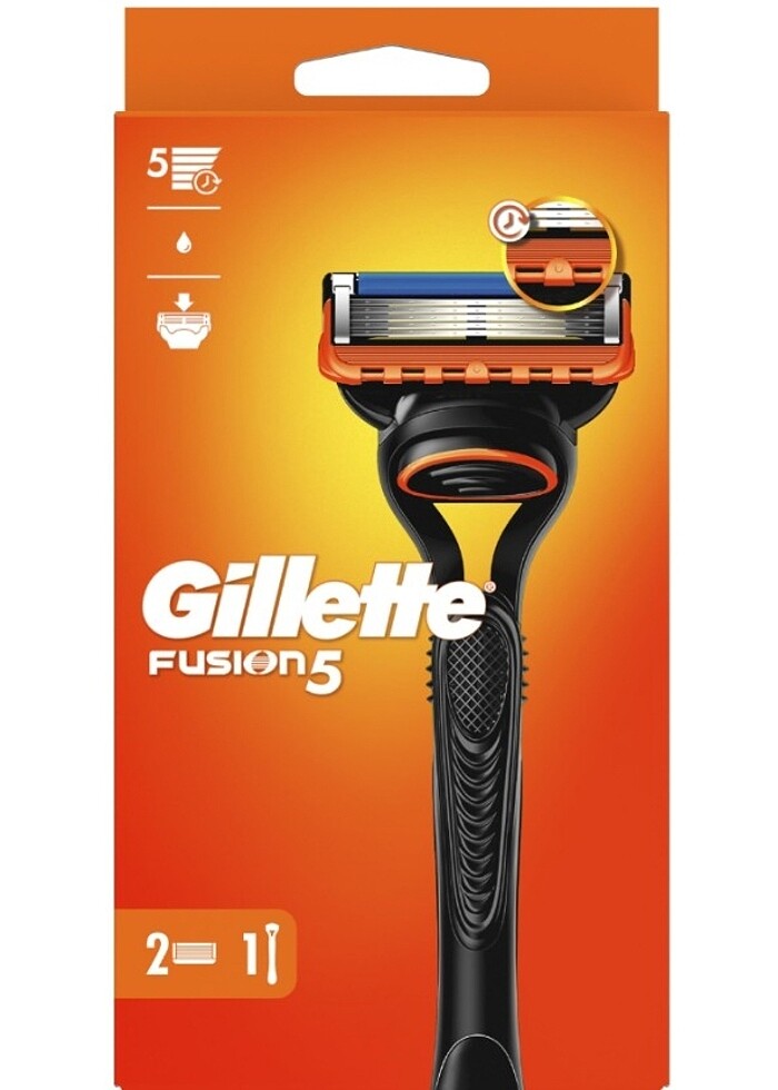 Gillette fusion 5   2 adet yedek traş bıçağı - Görsel 5