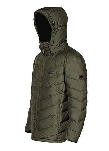Jack wolfskin fairmont kaz tüyü kapüşonlu mont
