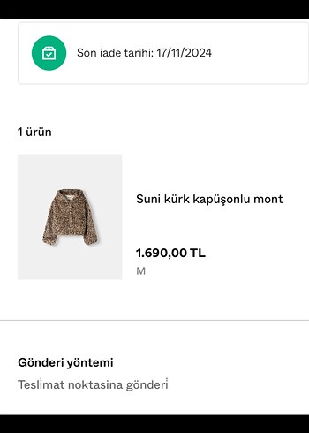 m Beden kahverengi Renk Leopar Desenli Kapüşonlu Peluş Mont