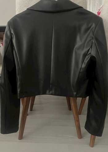 Koton Blazer kısa deri ceket