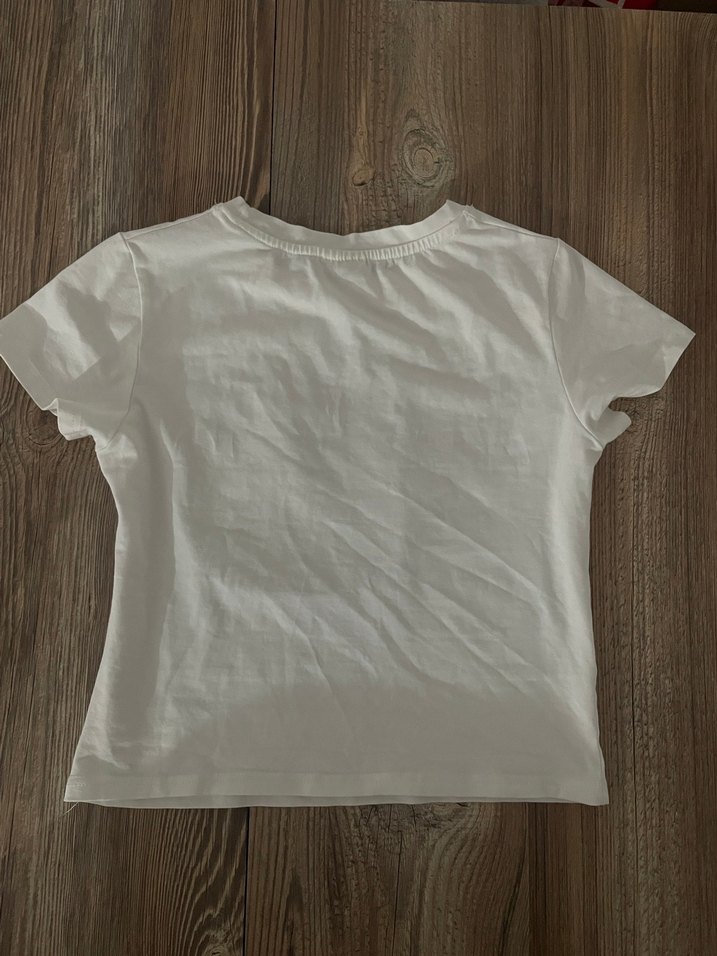 bordo baskılı babytee - Görsel 3