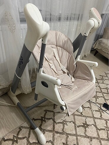 Prego Elektrikli salıncak & mama sandalyesi