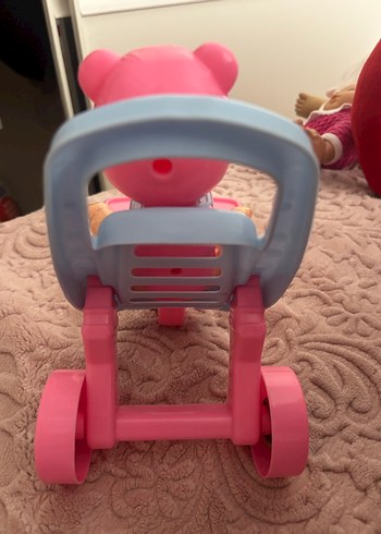 Pembe Bebek Figürü ve Taşıyıcı - Görsel 2