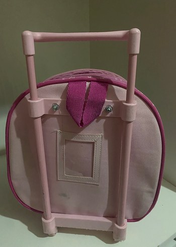 Pembe Minnie Mouse Çekçekli Çocuk Sırt Çantası - Görsel 3