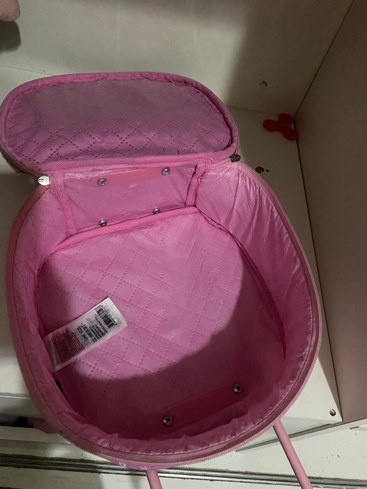 Pembe Minnie Mouse Çekçekli Çocuk Sırt Çantası - Görsel 4