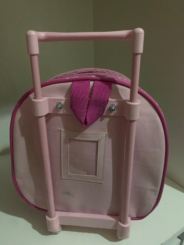 Pembe Minnie Mouse Çekçekli Çocuk Sırt Çantası - Görsel 3