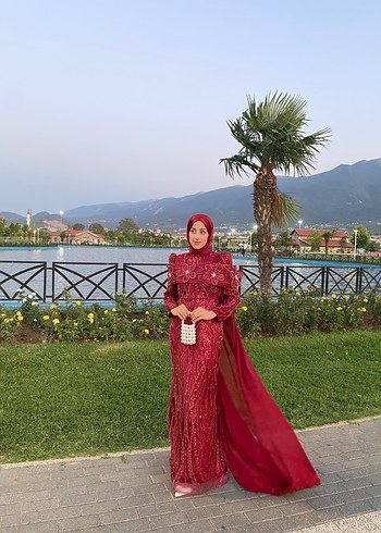 Tesettür abiye elbise