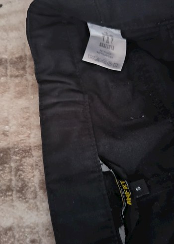 Anafarta Siyah Kemerli Rahat Erkek Pantolon - Görsel 2