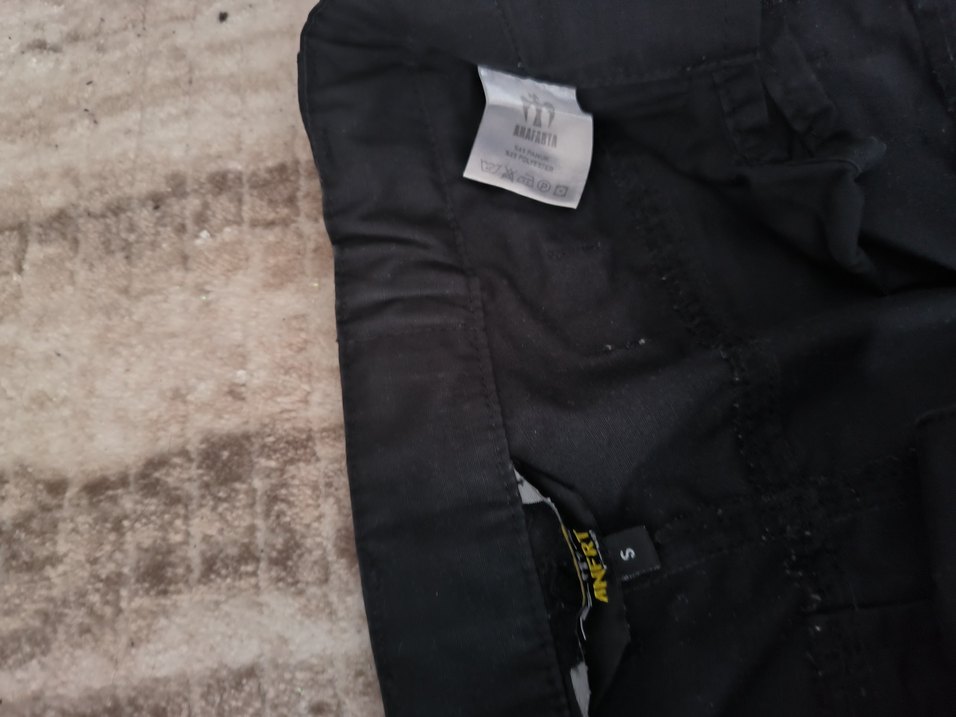 Anafarta Siyah Kemerli Rahat Erkek Pantolon - Görsel 2