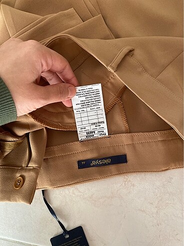 44 Beden Armine Camel Pantolon