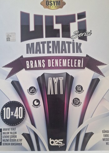 Beden Renk ULTİ serisi AYT Branş Denemeleri Seti