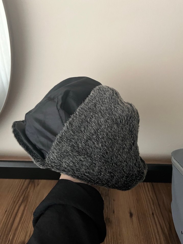 Gri Kürklü Erkek Şapka - Görsel 4