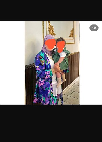 Mor kimono - Görsel 4