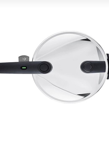 Fissler Parlak Beyaz Düdüklü Tencere 8 Lt - Görsel 2