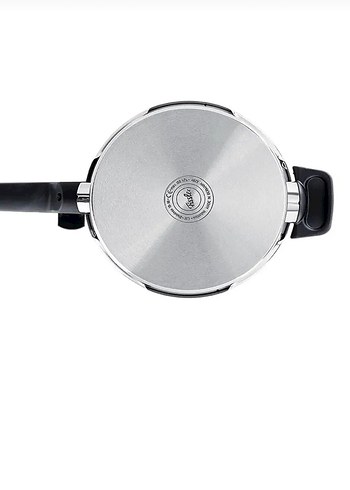 Fissler Parlak Beyaz Düdüklü Tencere 8 Lt - Görsel 3