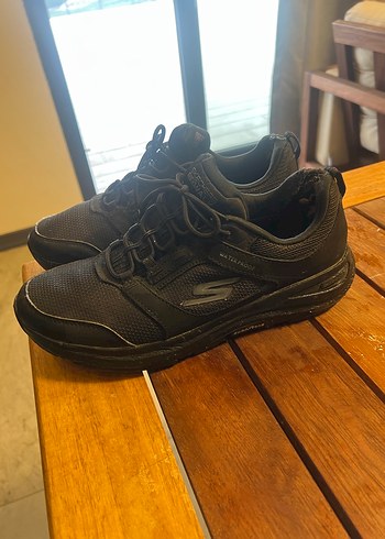 Skechers Orjinal Siyah Erkek Spor Dış Mekan Ayakkabısı - Görsel 6