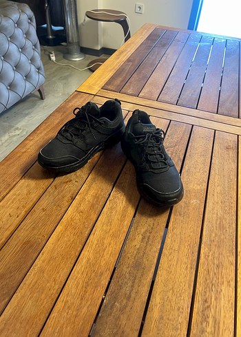 Skechers Orjinal Siyah Erkek Spor Dış Mekan Ayakkabısı - Görsel 4